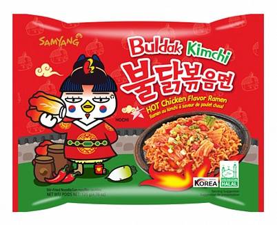 Samyang Buldak - Kimchi Hot Chicken - Datovare 180425.