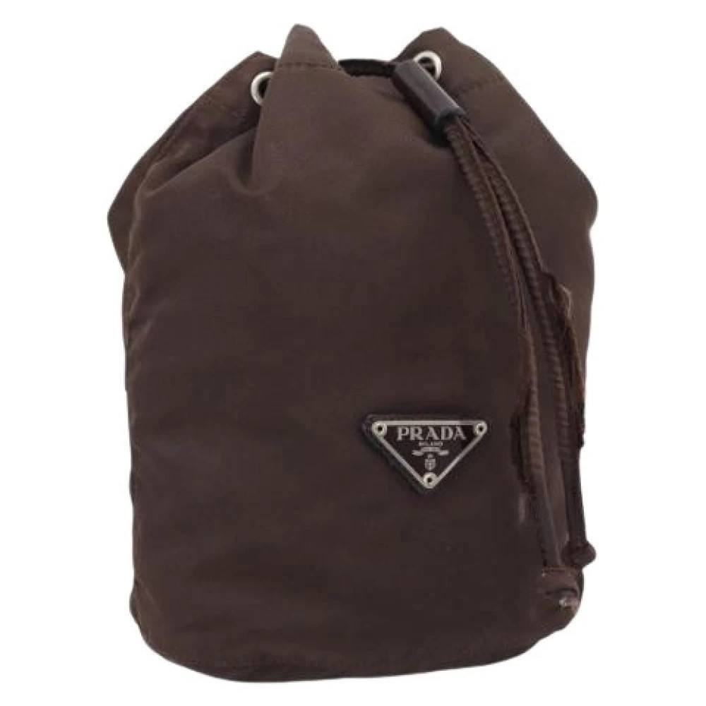 Prada Vintage - Pre-owned Nylon Pouch Vintage - Dam - ONE Size - Nylon