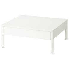 TONSTAD soffbord, off-white, 84x82 cm