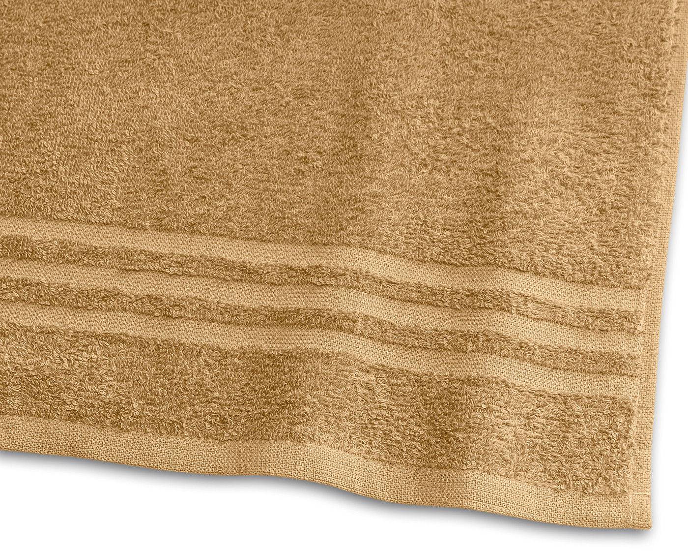 Basic Frotté Gul Badrumshandduk Borganäs of Sweden (65x130 cm)