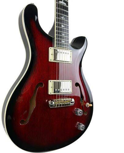 PRS SE Hollowbody Standard 2021 - Fire Red Burst | Eldröd Burst
