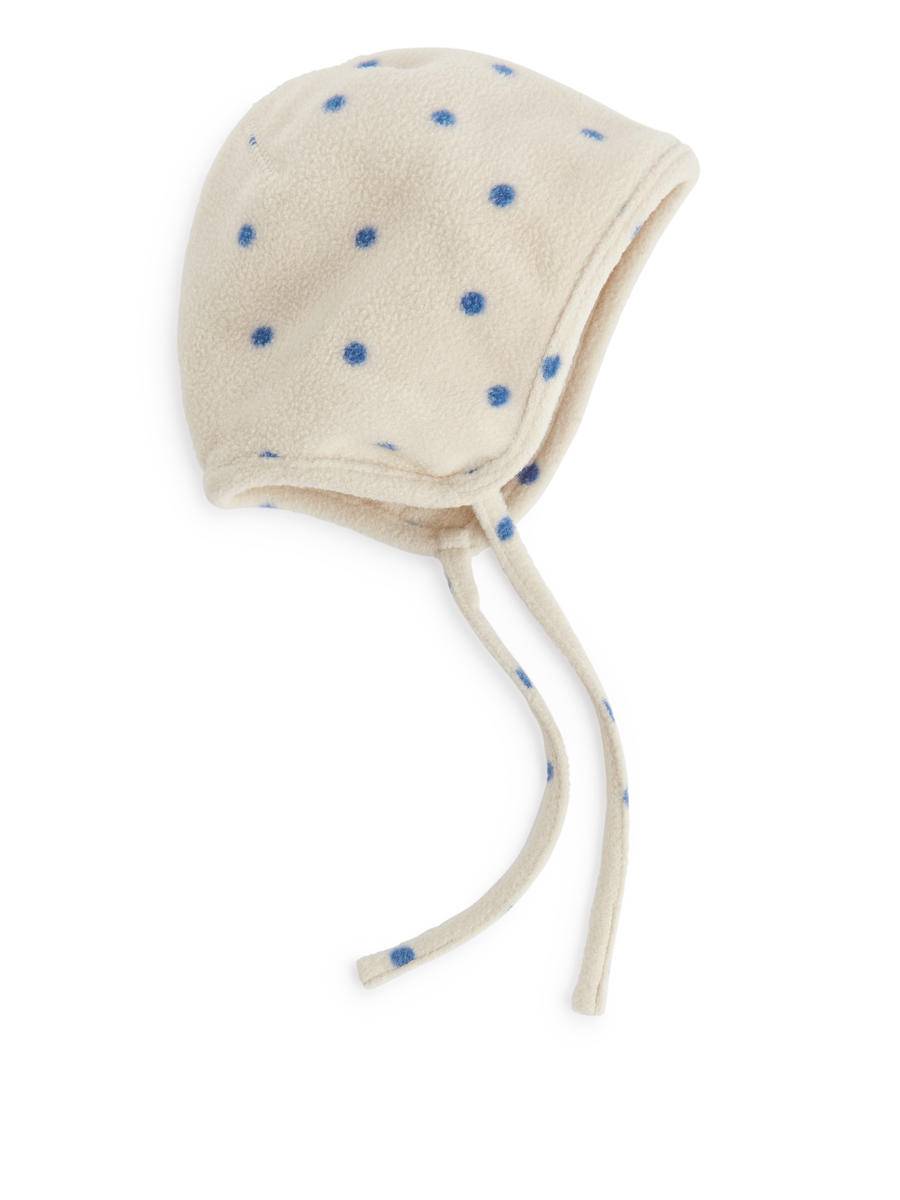 ARKET Newborn Fleece Beanie -Blue, 50/56