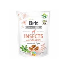 Brit Crunchy Snack, Insects With Salmon| 200g.