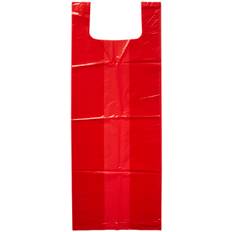 Källsorteringssäck 70 liter röd 25/rulle med handtag