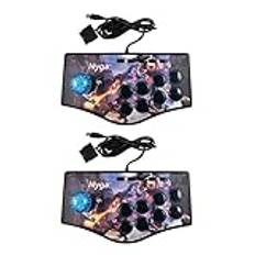 2X Retro Game Rocker Controller USB Joystick for Ps2//Pc/Android Smart Tv -in Vibrator Joystick(No.A)