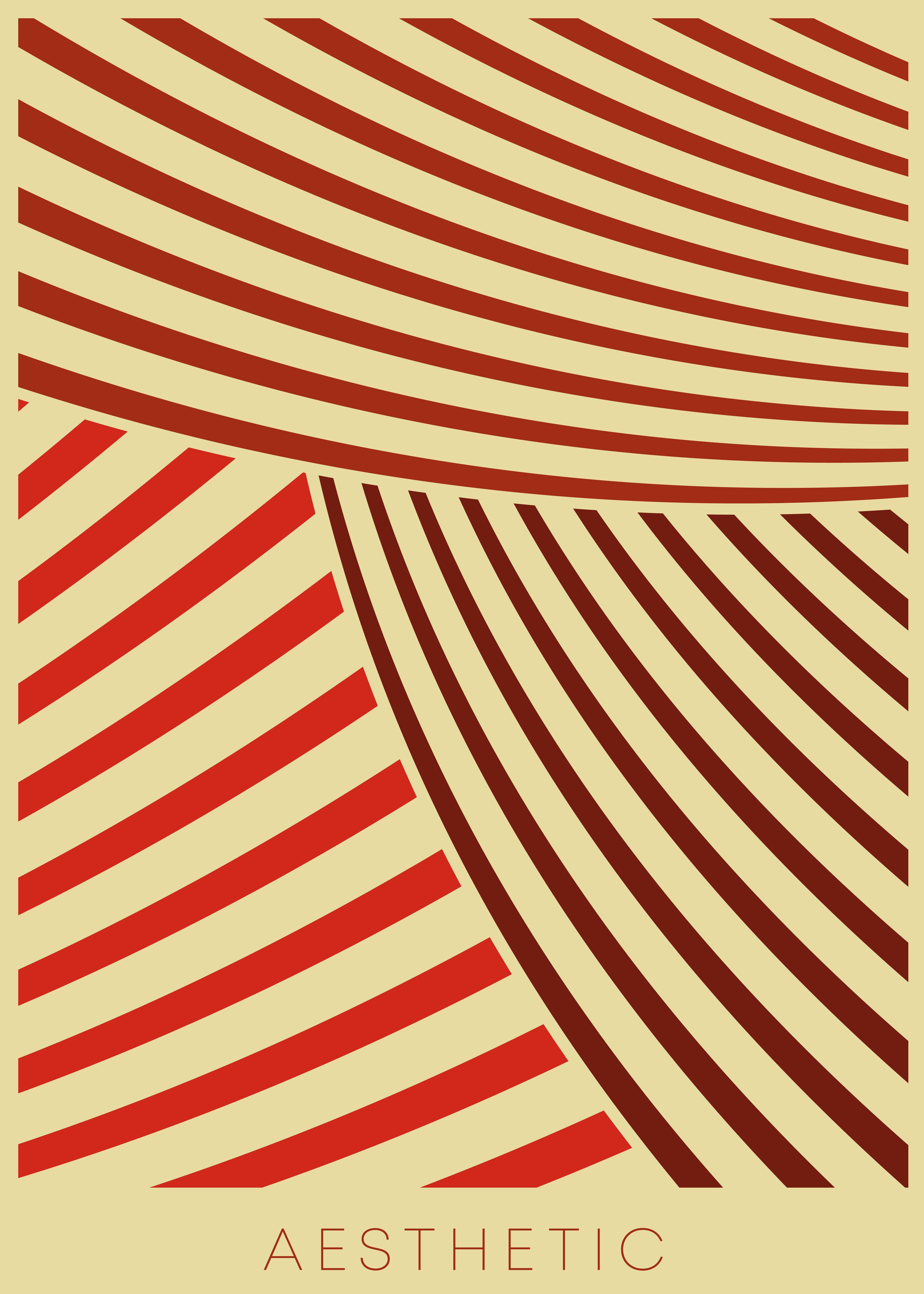 Retro Lines - 100x140