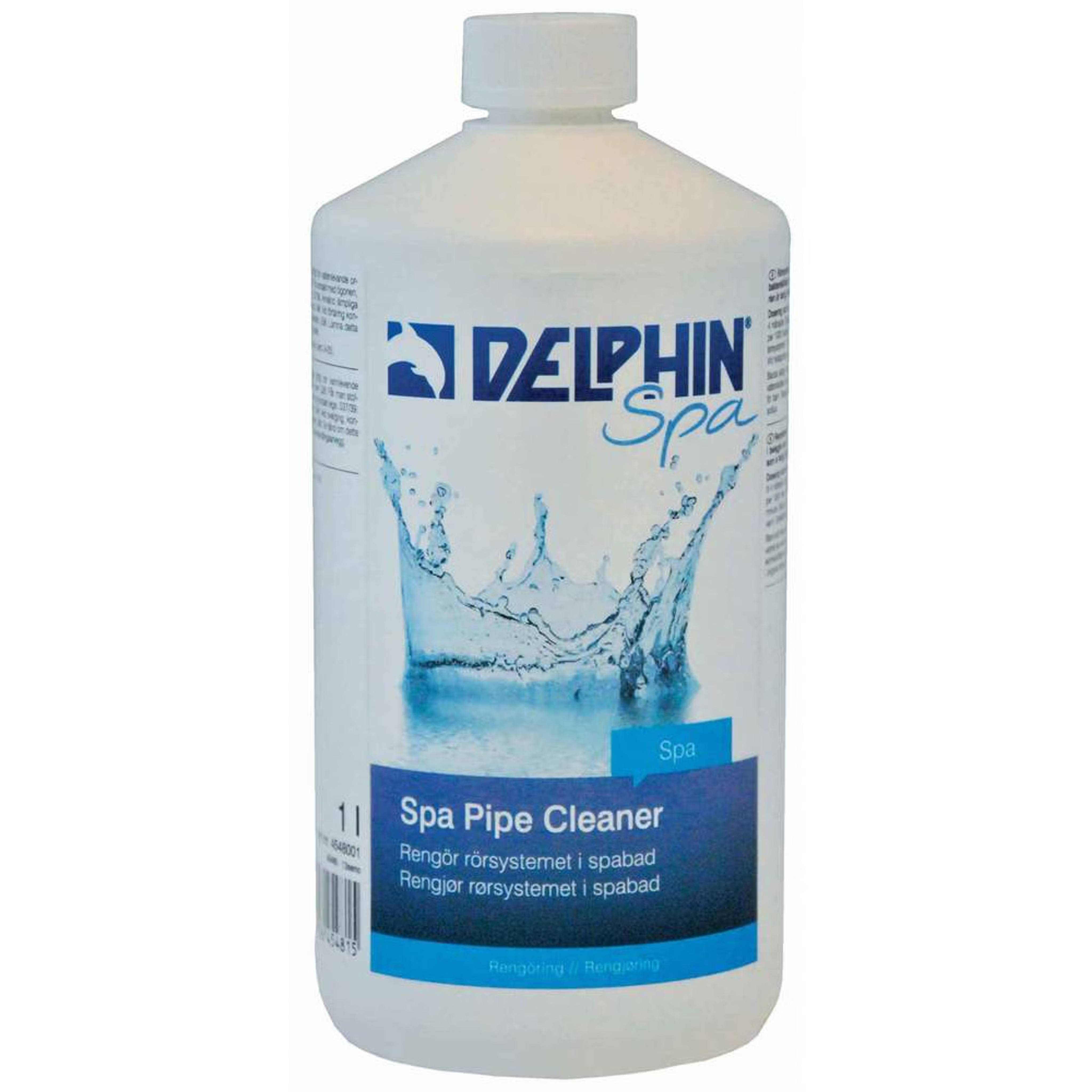 DELPHIN Spa Pipe Cleaner, 1,0 ltr flaska (utomhus)
