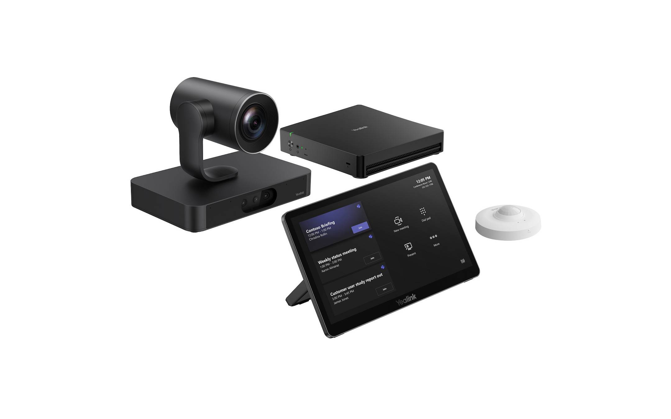 Yealink MVC S80-C5U Microsoft Teams Rooms-system för stora mötesrum