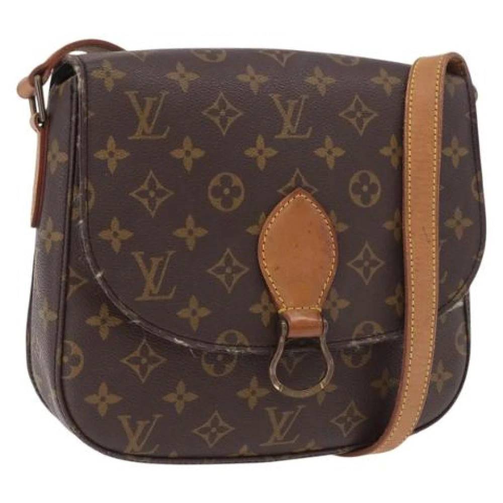 Louis Vuitton Vintage Pre-owned Vintage Monogram Skuldertaske - Vintage - Dame - Brun - ONE SIZE - Uld
