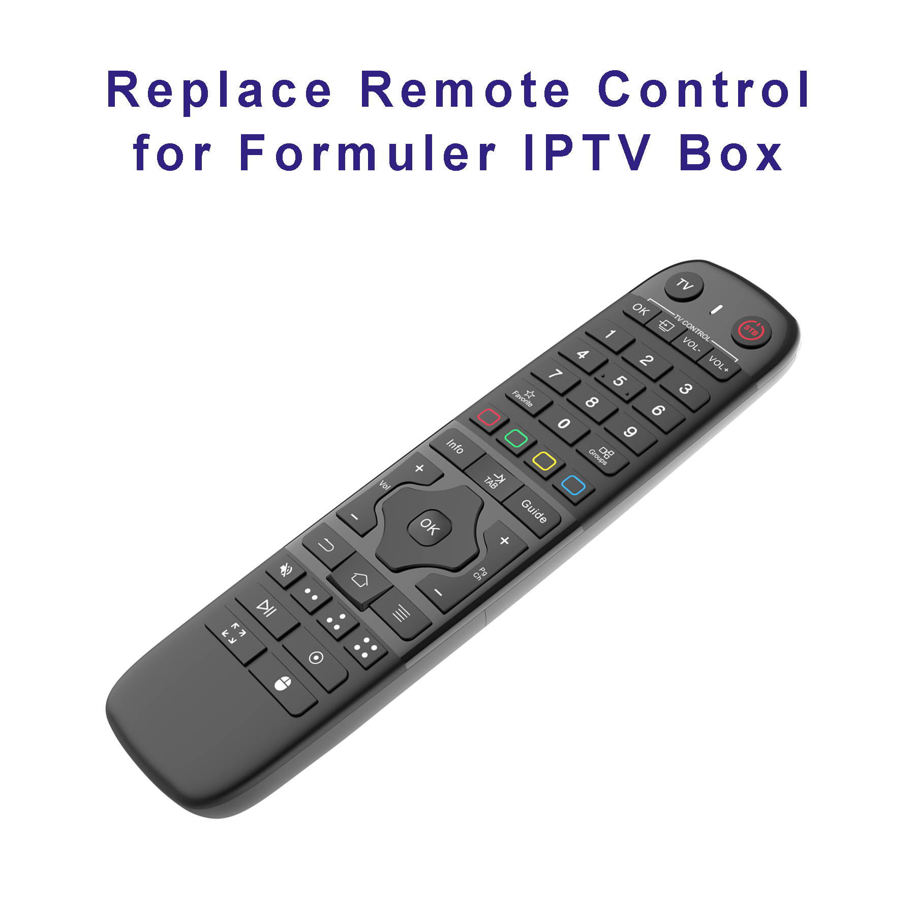 Replacement Remote Control for Formuler IPTV Boxes Z12 Z11 Z10 Z Nano Z Plus Z+ Neo Dreamlink Z10 Pro T1 T2 T3 Z Alpha Z7 Z8 ZX