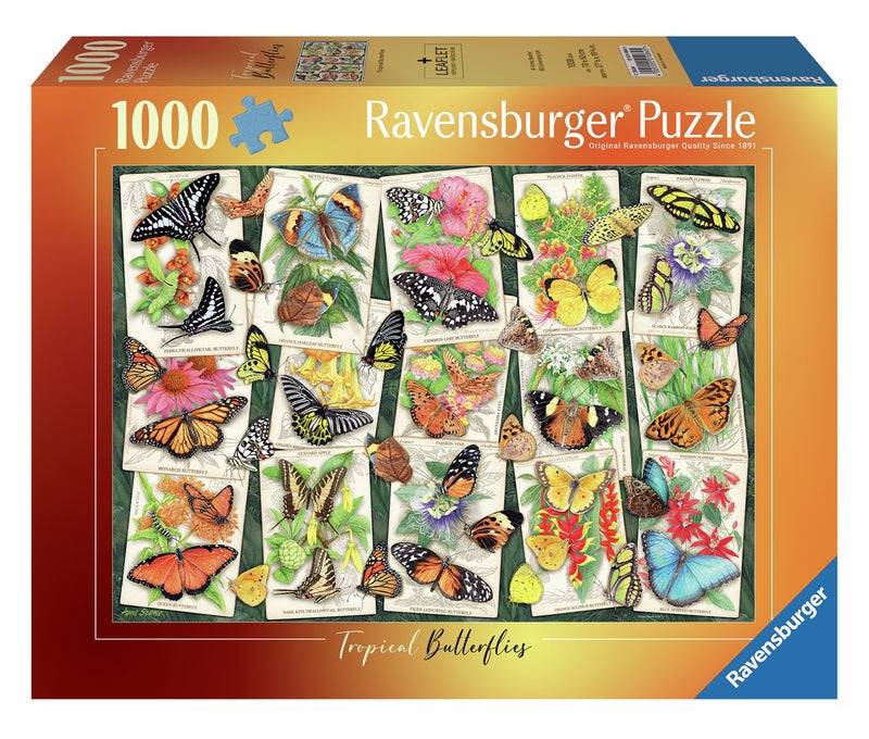 Ravensburger pussel - Tropical Butterfly 1000 bitar Default Title