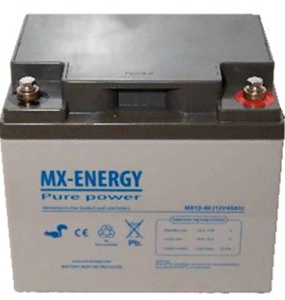 12V 40Ah CT (AGM) batteri 197x165x170