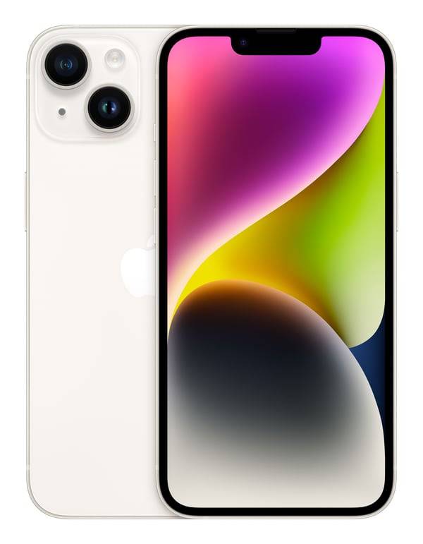 Apple iPhone 14 15,5 cm (6.1) Dubbla SIM-kort iOS 16 5G 256 GB Vit
