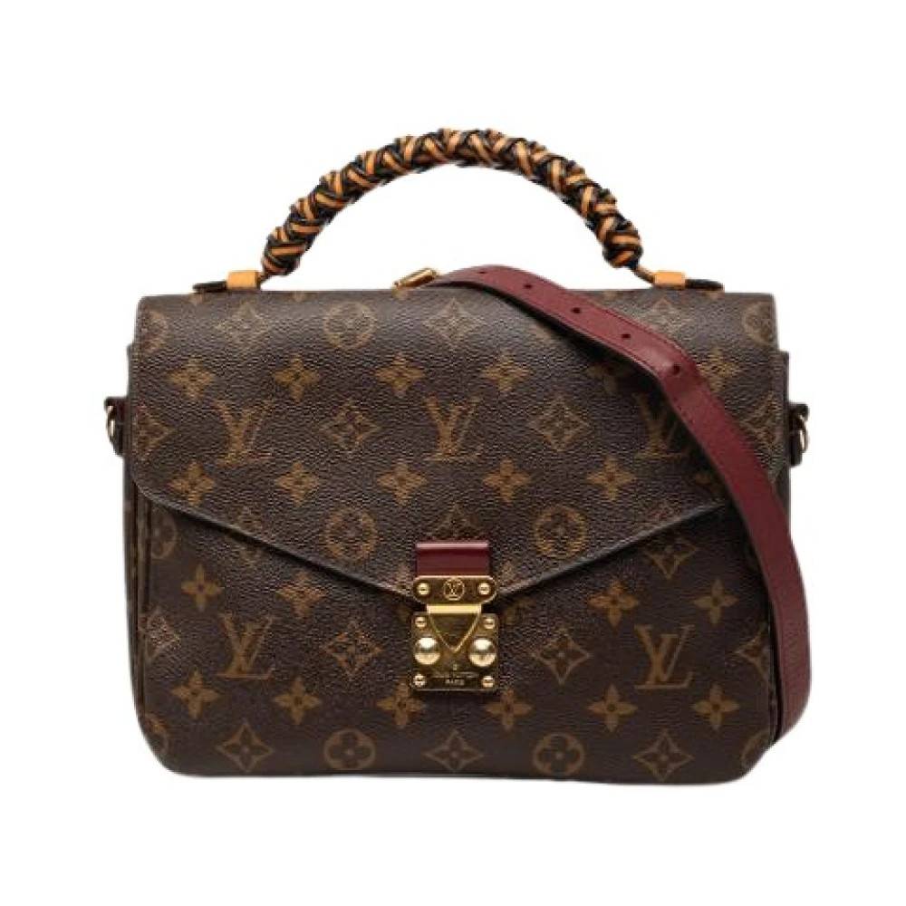 Louis Vuitton Vintage Pre-owned Pochette Metis - Vintage - Dame - Brun - ONE SIZE - Uld