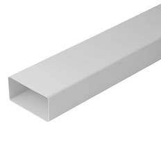 Ventilationskanal Europlast Rektangulär 220X55Mm 1M Vit