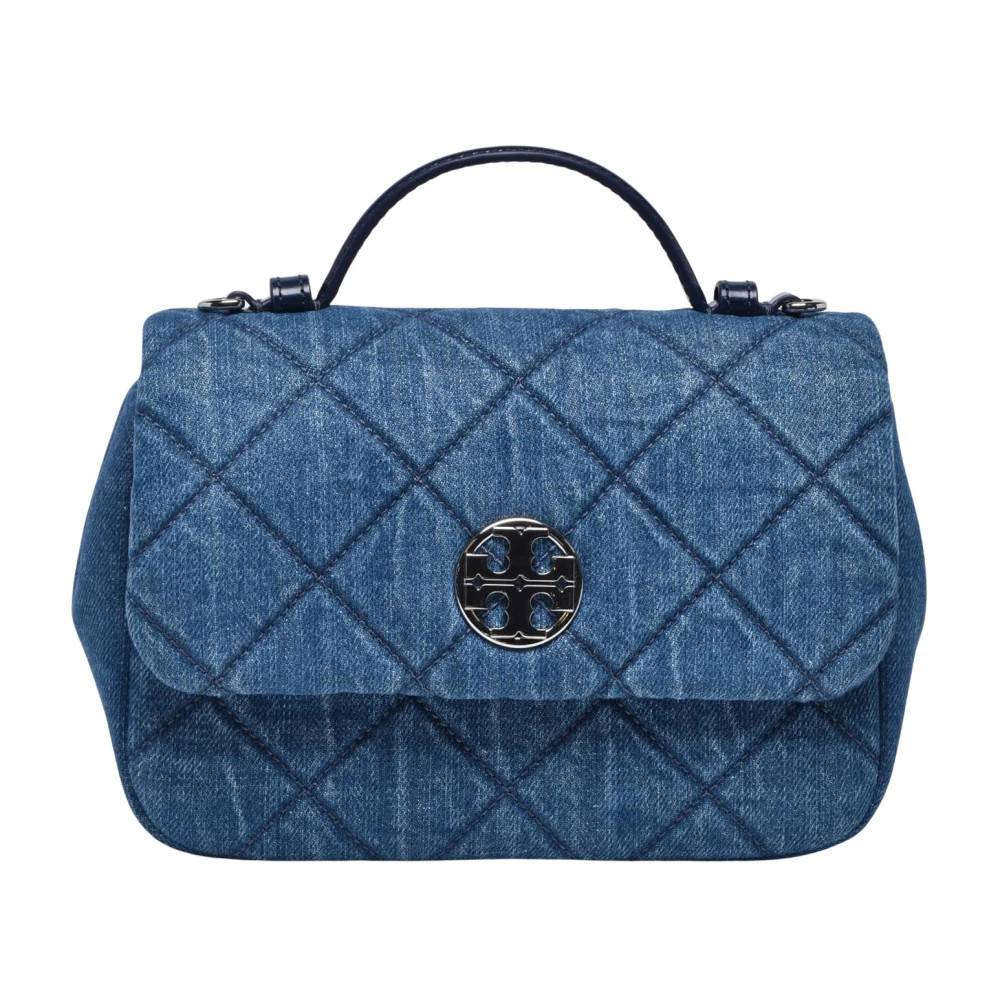 Tory Burch - Willa Denim Mini Bag Väskor - Dam - ONE Size - Denim