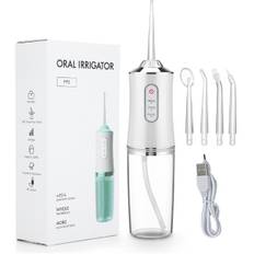 Dental Vandflosser Spotlight Waterpik Professionel Oral Irrigator Bærbar Floss Cleaner Sundere Tænder Hvidere Rengøringsmiddel Hvid