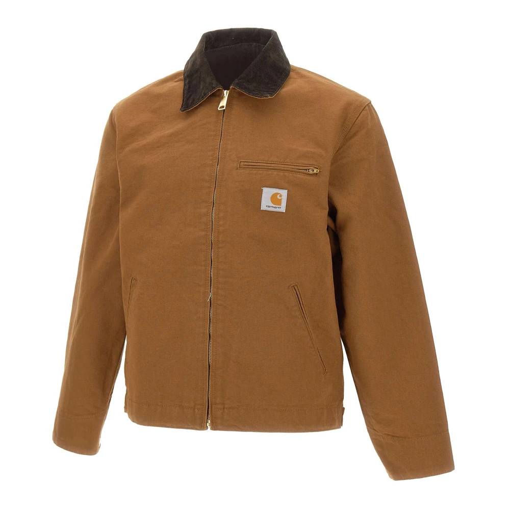 Carhartt Wip Detroit Jacket - Jakker - Herre - Brun - 2XL - Bomuld