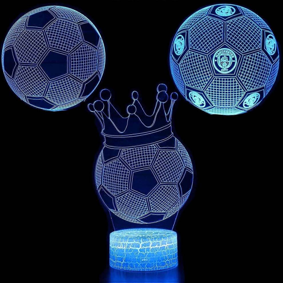 3D Illusion Night Light Super Hero Tre mönster 16 färgskiftande dekorlampa Skrivbordsbordslampa Lamp fo