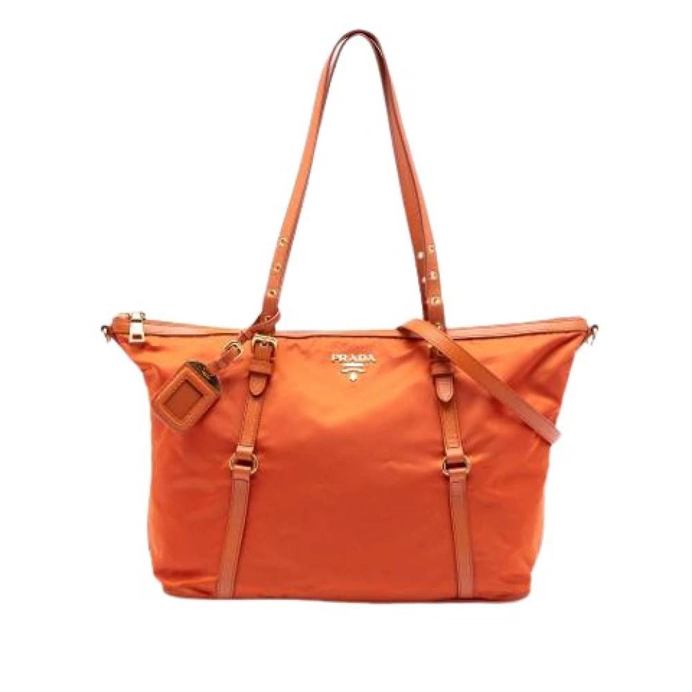 Prada Vintage Pre-owned Satchel - Vintage - unisex - Orange - ONE SIZE - Uld