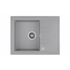 Teka STONE 45 S-TG 1B 1D AUTO, Tegranit+ Einbauspüle 45 cm, Alu Grau Metallic-Effekt, 115330049