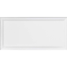 Kakel Arkitekt Fasad Vit Blank 7,5x15