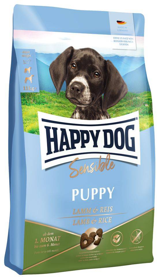 HAPPY DOG Sensible Puppy Lamb 20 (2 x 10 kg)