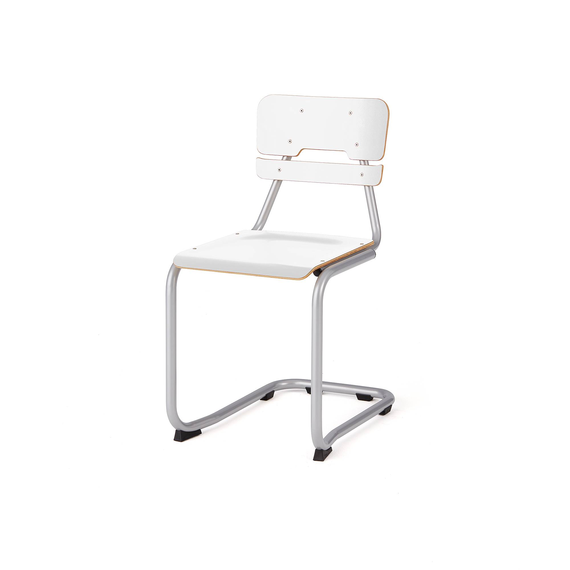 Elevstol LEGERE I, höjd: 450 mm, vit