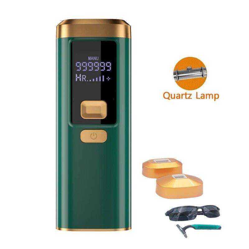 Flash Laser Epilator för Kvinnor IPL Hårborttagning LED Permanent Utbytbar Lampkåpa Bikinitrimmer för Män Fri Frakt