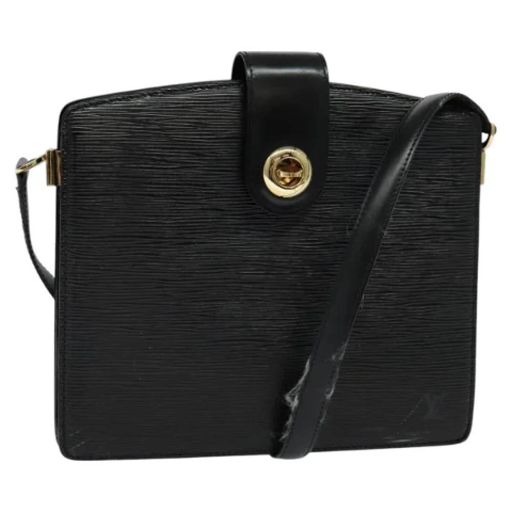 Louis Vuitton Vintage Pre-owned Laeder louis-vuitton-tasker - Vintage - Dame - Sort - ONE SIZE - Uld
