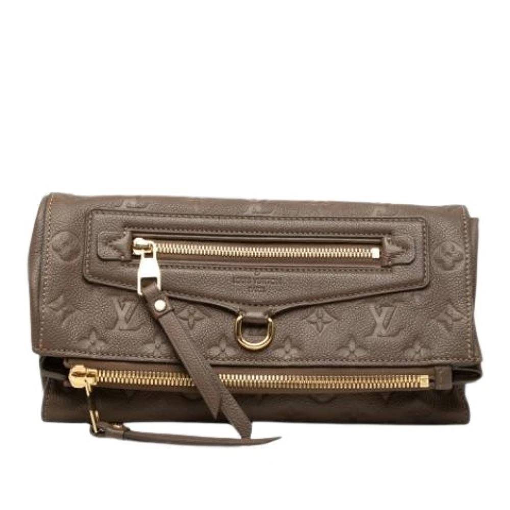 Louis Vuitton Vintage Pre-owned Petillante Clutch - Vintage - Dame - Brun - ONE SIZE - Læder