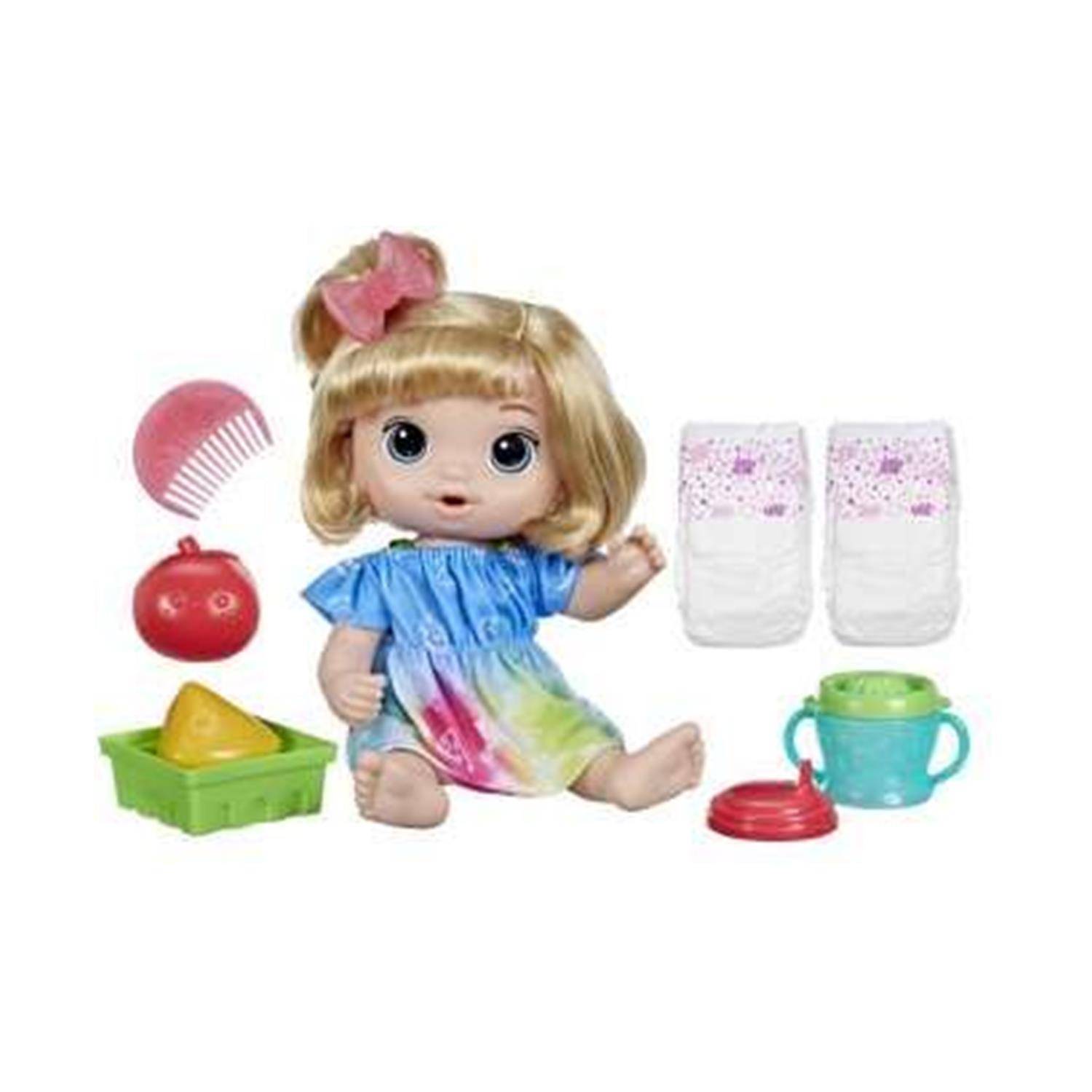 Baby Alive: Fruity Sips Apple Blonde Hair Doll