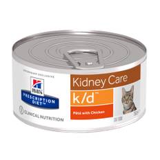 Hill's k/d Kidney Care – Prescription Diet – Feline – Dåse – Kylling