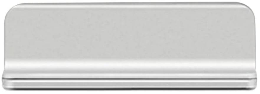 Vertikal bärbar datorstativ i aluminium - Justerbar - Silver