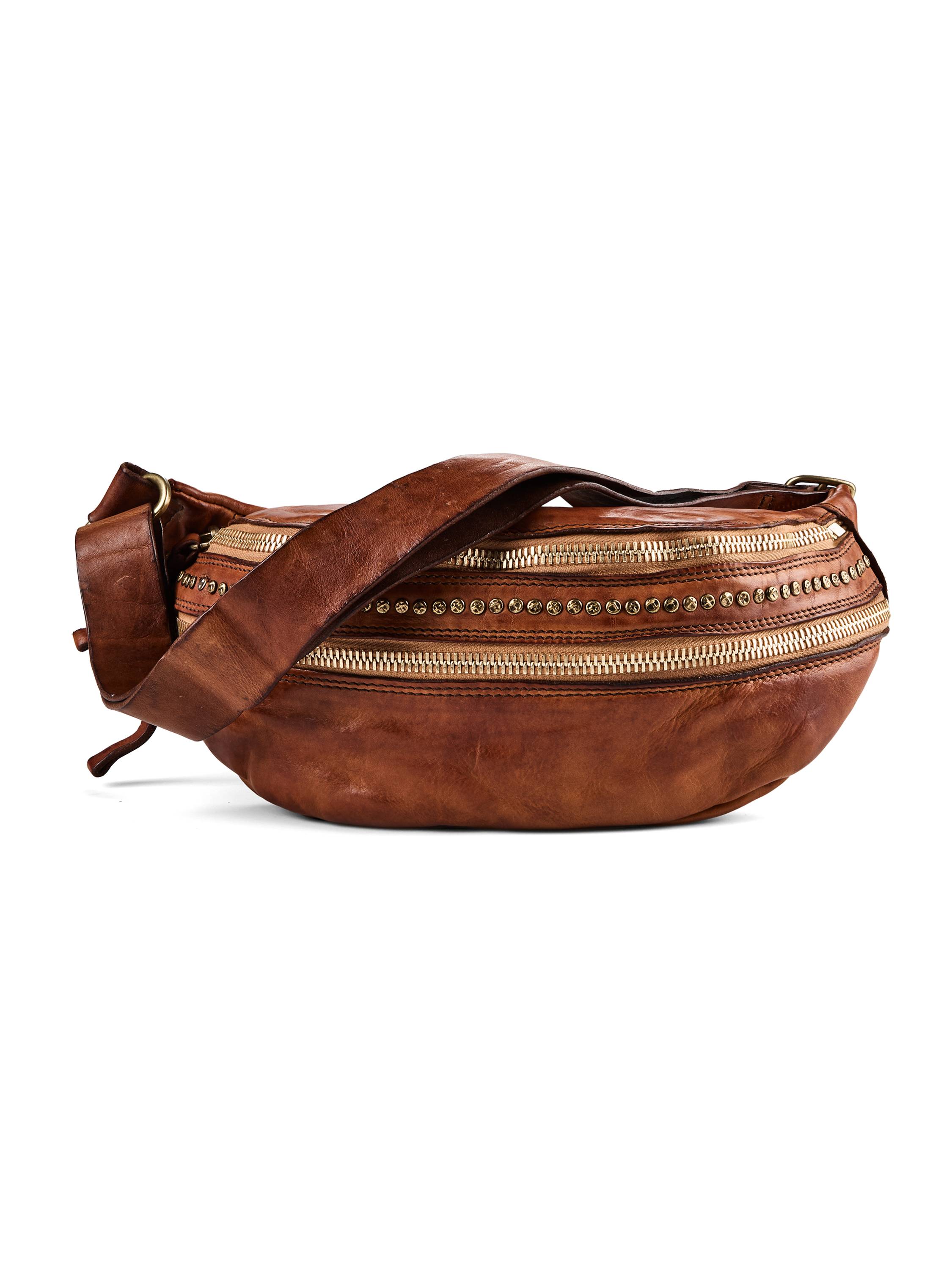 Campomaggi Micaela Crossbody taske Læder 29 cm  Brun