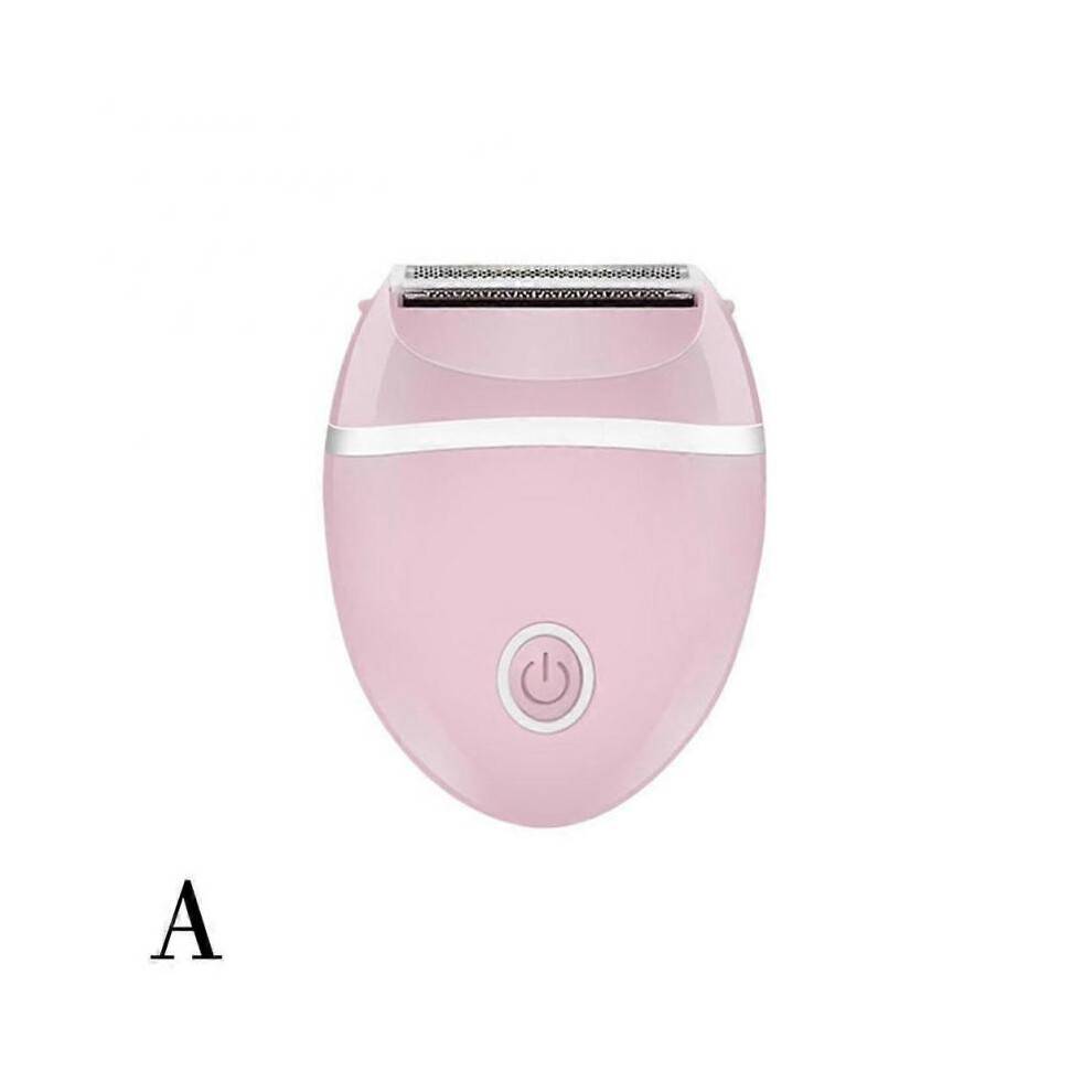 (pink) Purple (D) $ Women's razor head washable shaver electric dry battery type painless multifunctional shaver