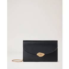 Lana Clutch High Gloss Leather, Black - Black