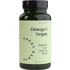 Great Earth Omega 3 Vegan 60 kap ”Mängdrabatt”