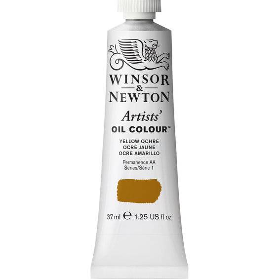 Winsor & Newton Artists' oljefärg 37 ml Yellow Ochre 744 - Gul