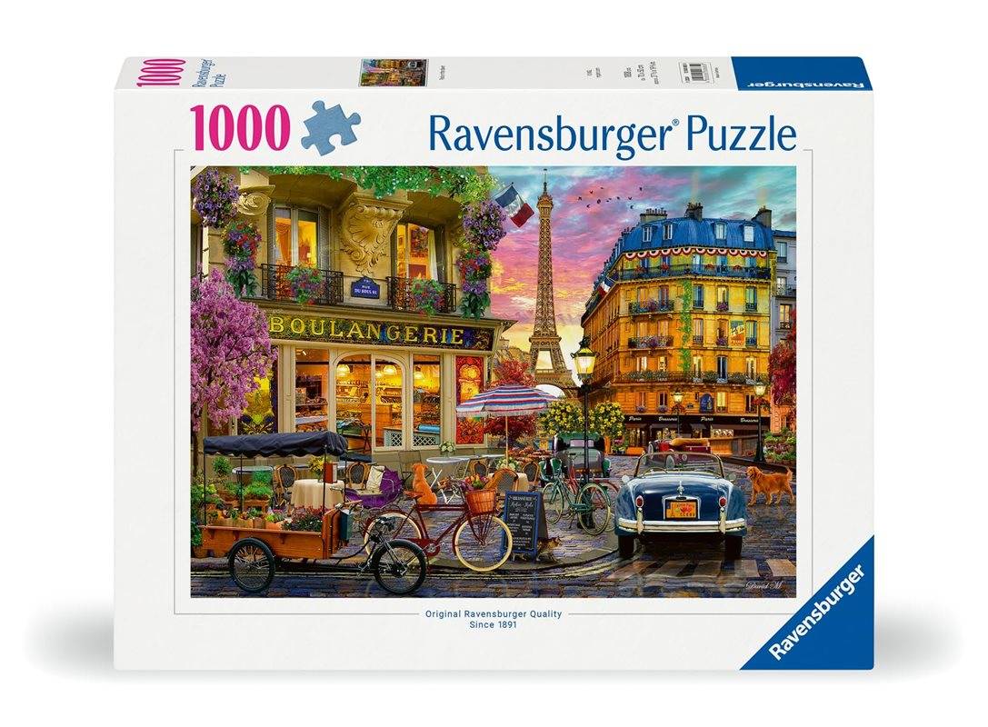 Pussel 1000 bitar, Paris at dawn