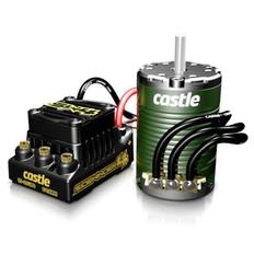 Castle SIDEWINDER 4 12.6V ESC WP Combo 1410-3800KV Sens M