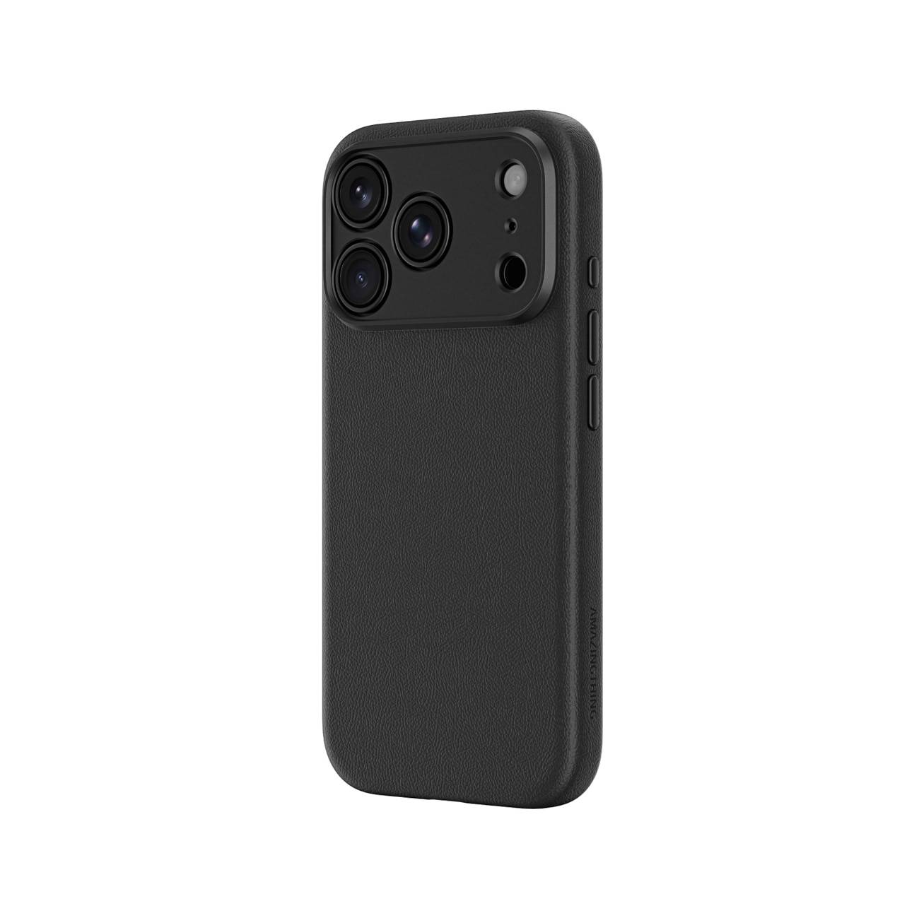 AmazingThing Glamour AllSkin iPhone 18 Pro-etui med kamerabeskyttelse, MagSafe-kompatibelt – sort.