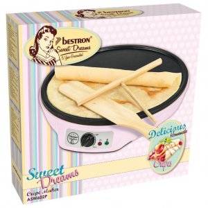 Crêpejärn - Bestron Sweet Dreams - Rosa