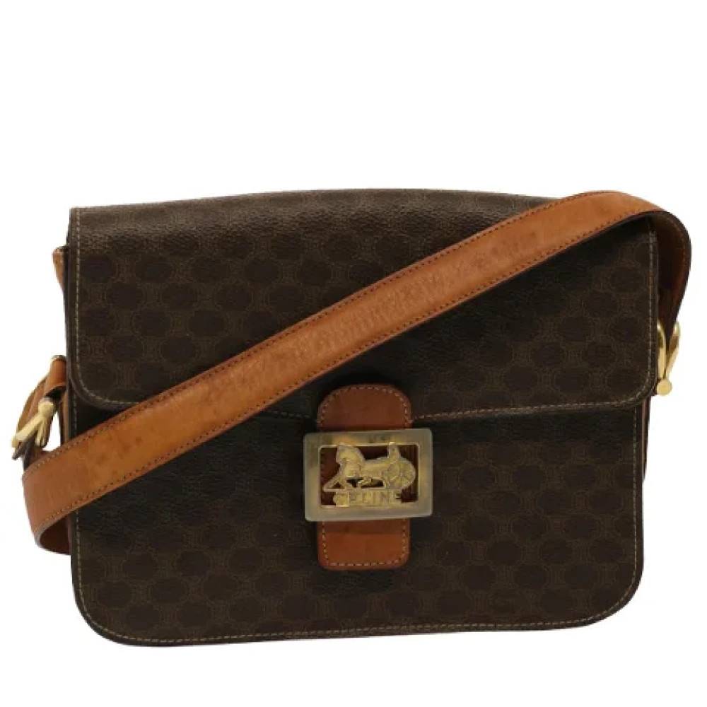 Celine Vintage Pre-owned Laeder celine-tasker - Vintage - Dame - Brun - ONE SIZE - Uld
