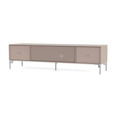 TV & Sound modul Octave II, VI18 medium, inkl. ben fra Montana Mushroom / Krom - Jacobsen Plus