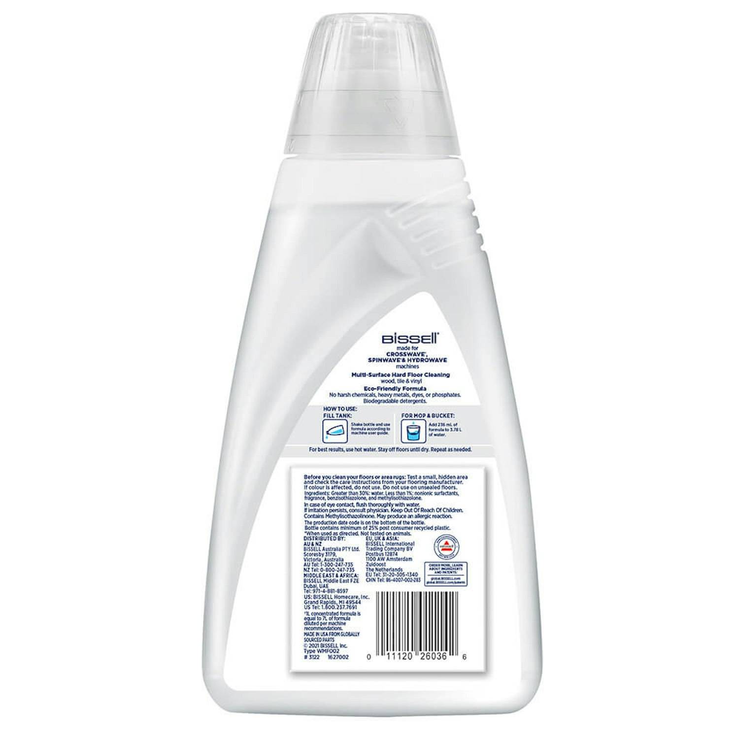 Rengöringsmedel Bissell Natural Multi-Surface Husdjur 1 L