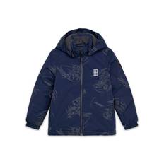 Lego Wear - LWJad - Ninjago Dynejakke, dark navy - 110