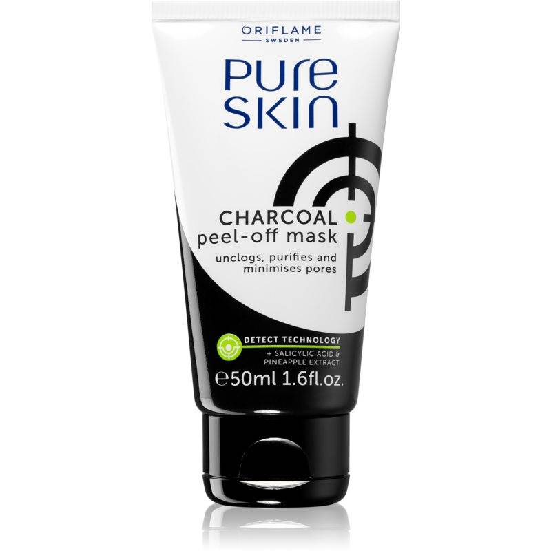Oriflame Pure Skin Peel-off ansiktsmask med aktivt kol 50 ml