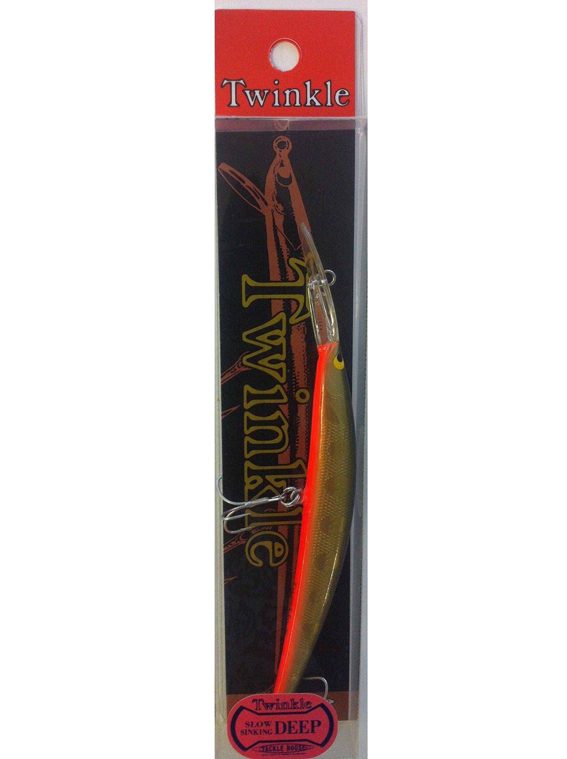 TackleHouse Twinkle Minnow Sinking Deep, 90mm, 5.6g, Gold/Green/Orange, #06, TWSD-90