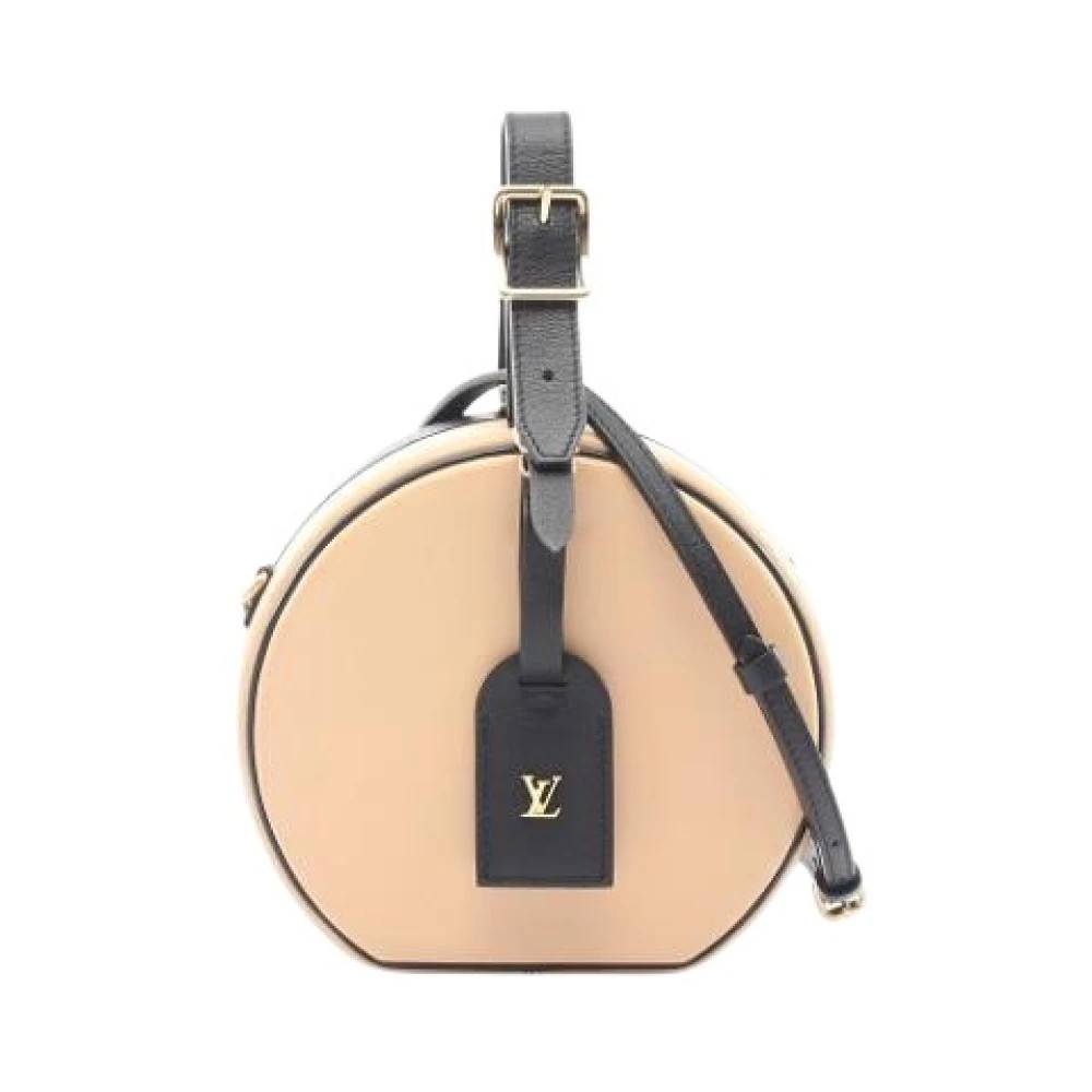 Louis Vuitton Vintage Pre-owned Vintage Håndtaske - Vintage - Dame - Beige - ONE SIZE - Læder